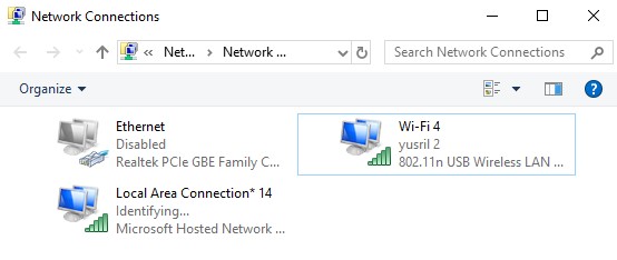 cara membuat hotspot dengan laptop wifi