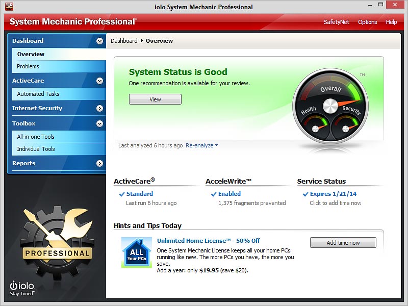 Download System Mechanic Pro Full Version