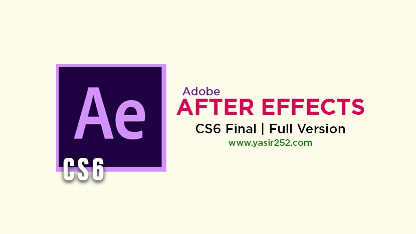 Download Adobe After Effects CS6 Full Version Crack