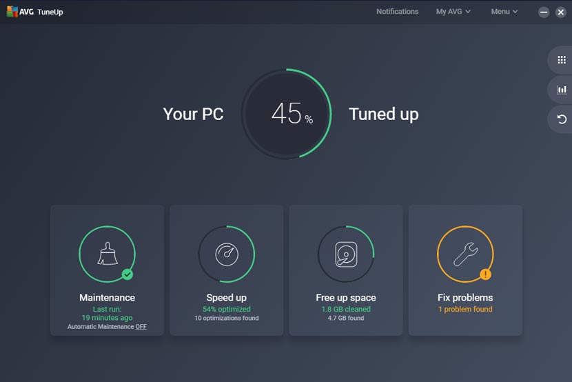 AVG TuneUp Serial Key 2020 Terbaru