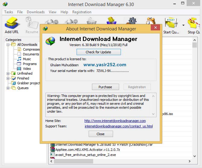 Download IDM Full Version 6.35 Build 8 Terbaru | YASIR252