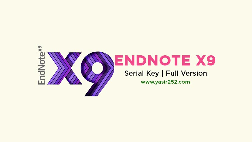 Download EndNote X9 Full Version