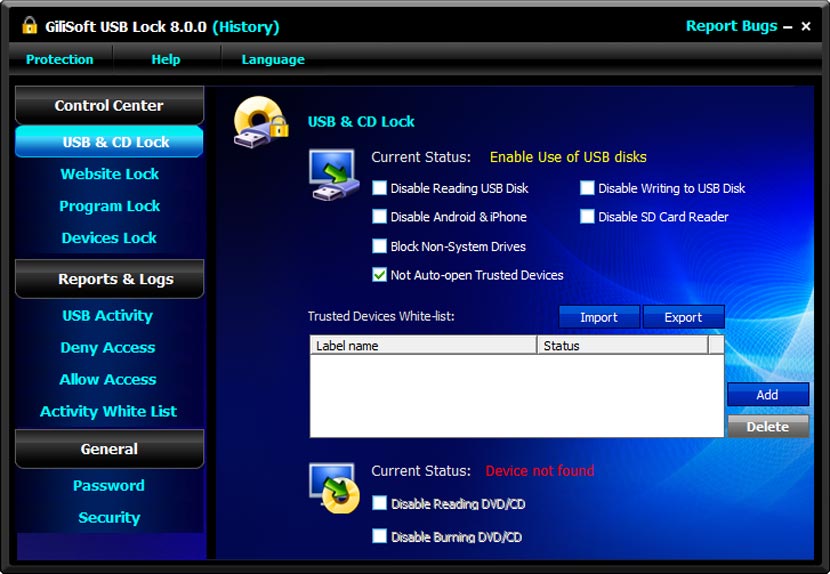 Gilisoft USB Lock Free Download