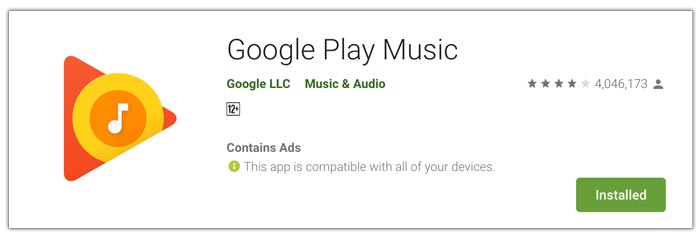 Google Play Music Aplikasi Streamer Musik Terbaik