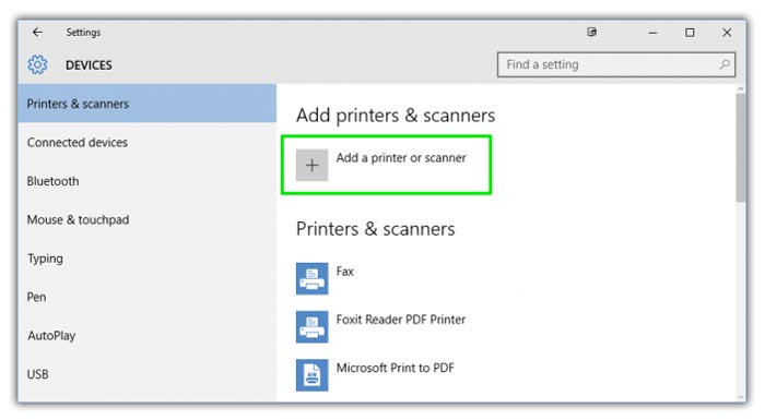 Sharing Printer via Wi-FI