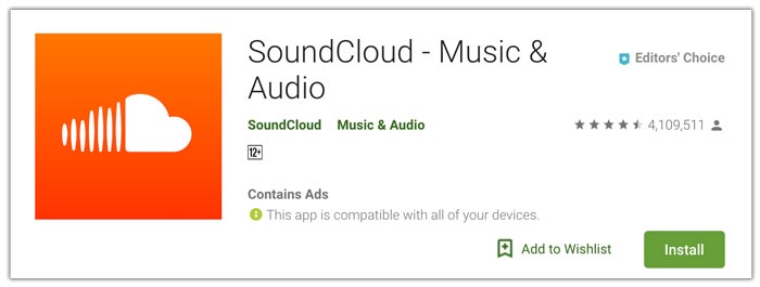 Sound Cloud Social Media Audio