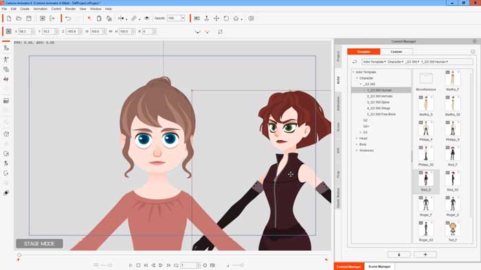 cartoon animator 4 create character cartoon animator 4 create character