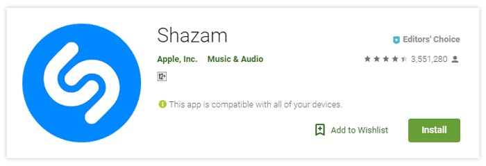 Shazam Music Audio Apps Android