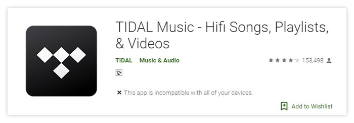 Tidal Music Hifi Songs Playlist