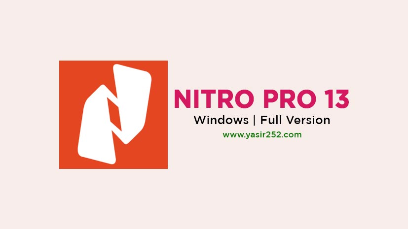 Download Nitro Pro 13 Crack 64 Bit Full