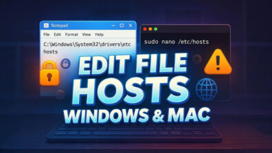 Cara Edit File Hosts Windows Mac