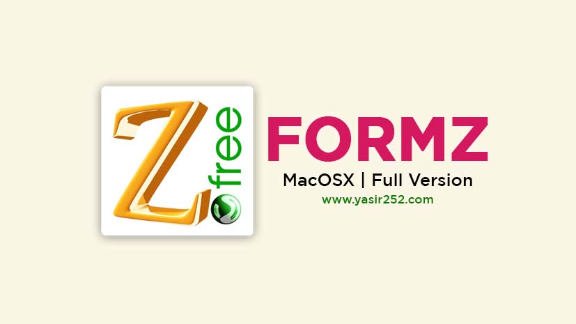 FormZ 8.6.0 MacOSX Full Version Free Download