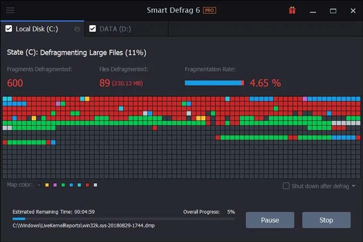 IOBit Smart Defrag Free Download