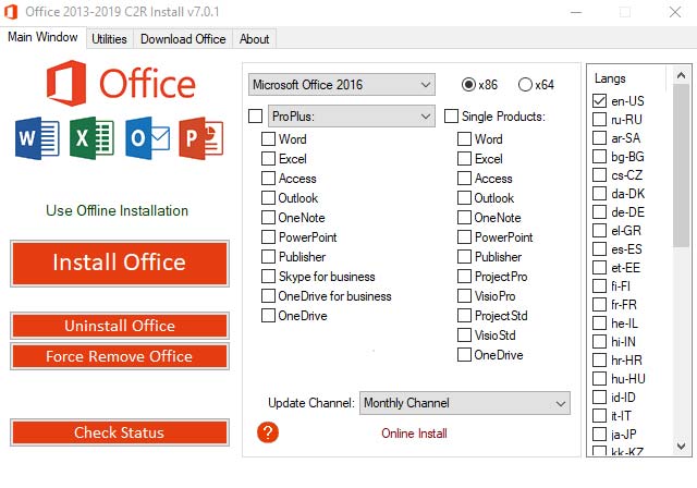 Oinstall Ms Office 2013 2019 Activator Terbaru Yasir252