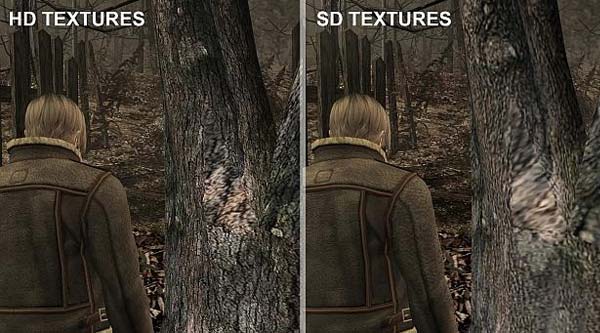 Resident Evil 4 HD Texture 4K Gameplay Comparison