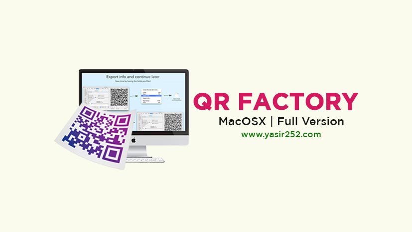 QR Factory Code Creator MacOS Full Version Download