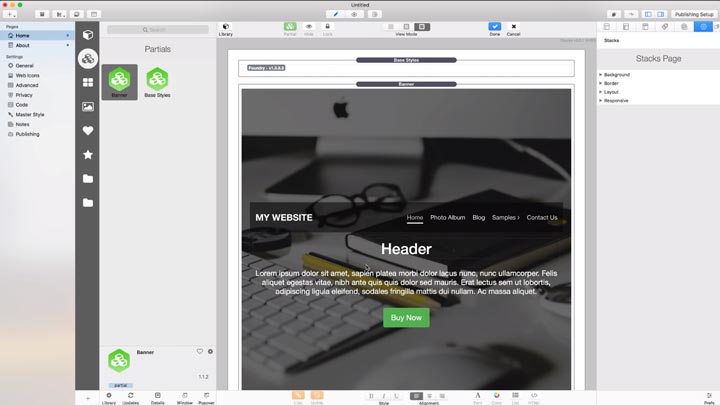 RapidWeaver Mac Free Download Web Designer