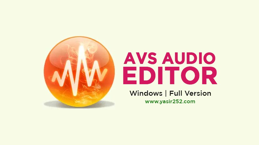 AVS Audio Editor Free Download Full