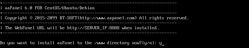 Cara Install AaPanel di CentOS Server