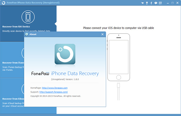 Fonepaw iPhone Data Recovery Free Download