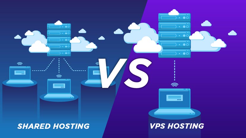 Perbedaan VPS Shared Hosting