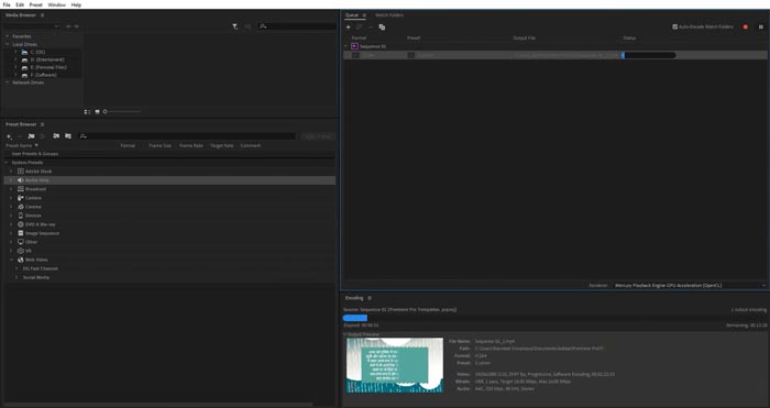 Adobe Media Encoder 2021 Free Download