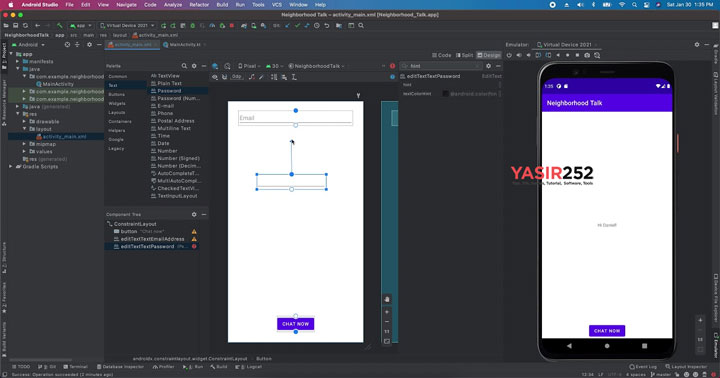 Aplikasi Android Studio