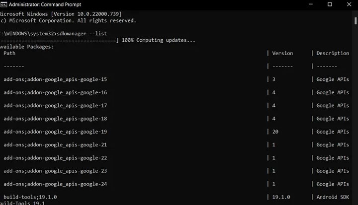 Cara Install Android SDK Command Lines
