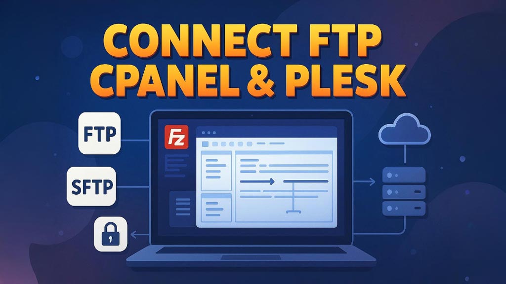 Cara Connect FTP Server