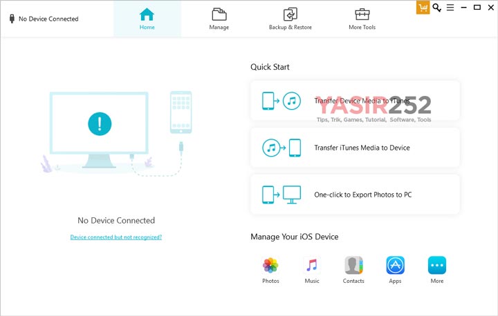 Tenorshare iCareFone Free Download Full Version