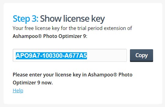 Ashampoo Photo Optimizer Activation Key Serial Full Version