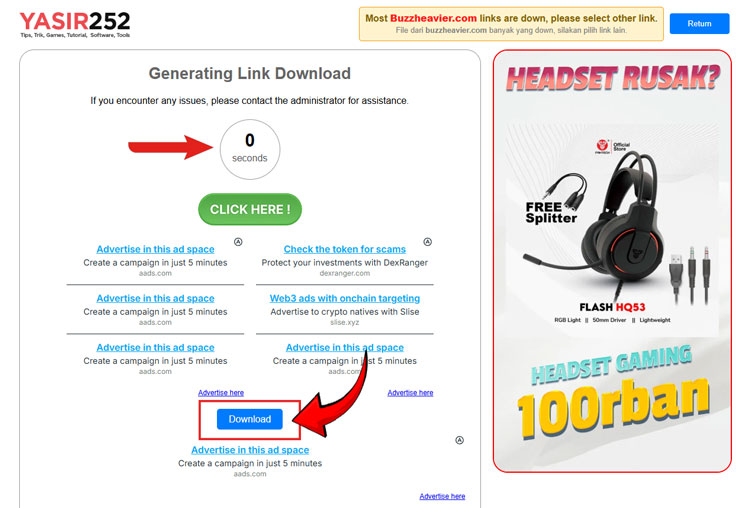 Tutorial Download Di Website Yasir252