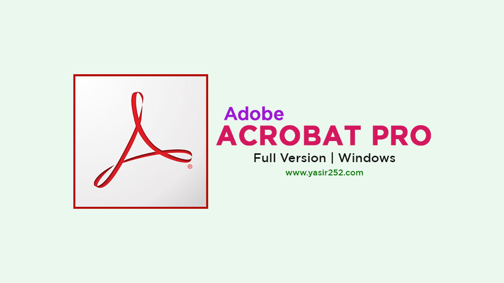 Adobe Acrobat Pro Full Version