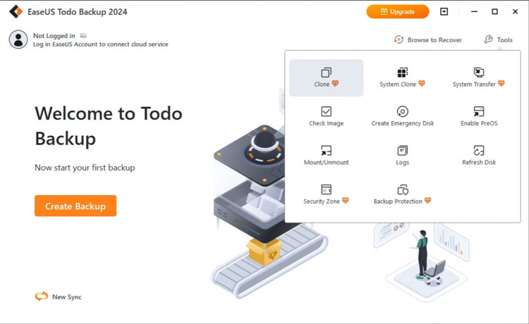 Easeus Todo Backup Features