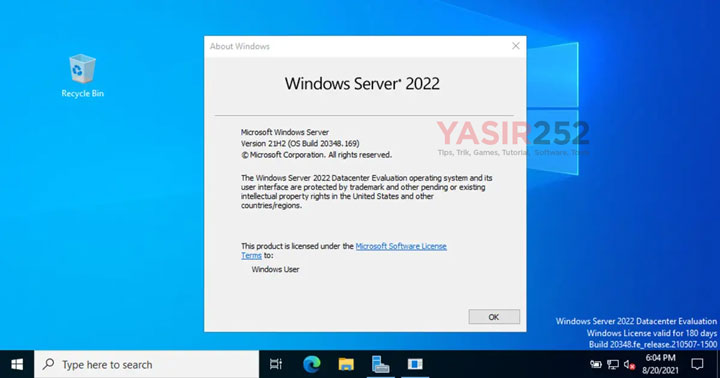 Windows Server 2022 ISO Full Version Free Download
