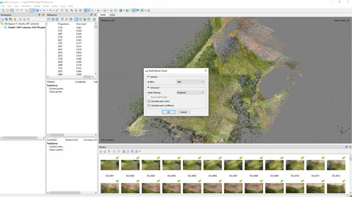 Agisoft Metashape Pro Full Version tampilan user interface