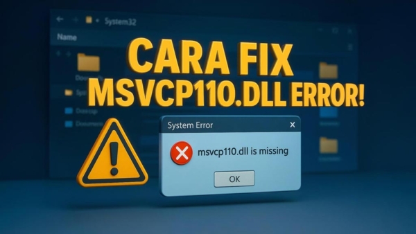 Cara Memperbaiki MSVCP110.dll Missing Error