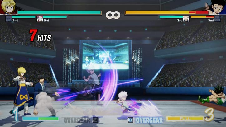 Hunter X Hunter Nen Impact PC gameplay anime fighting 3v3 dengan karakter ikonik
