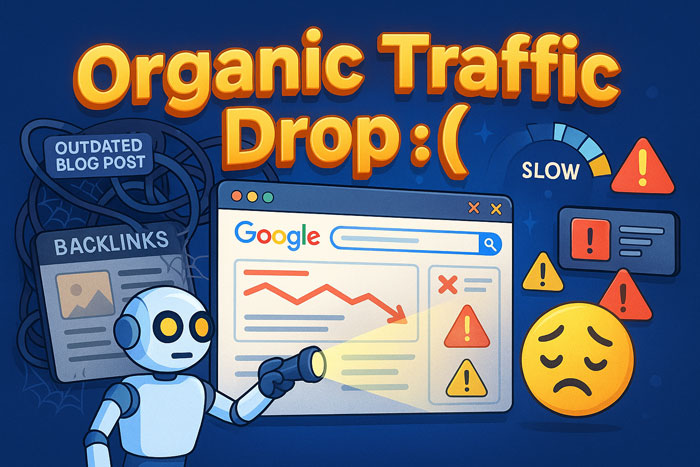 Penyebab utama penurunan trafik organik saat Google Core Update