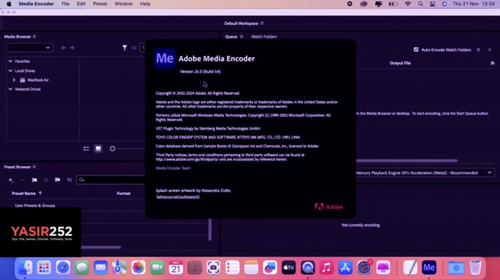 Download Adobe Media Encoder 2025 Mac Full Version
