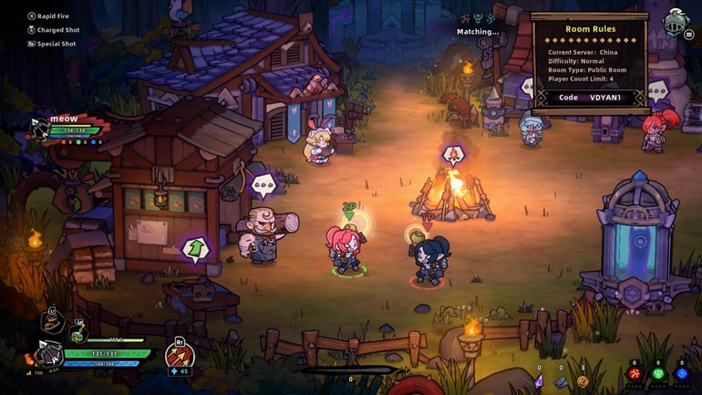 Lost Castle 2 game PC co-op multiplayer terbaik, empat pemain melawan boss dungeon dengan grafis lucu.