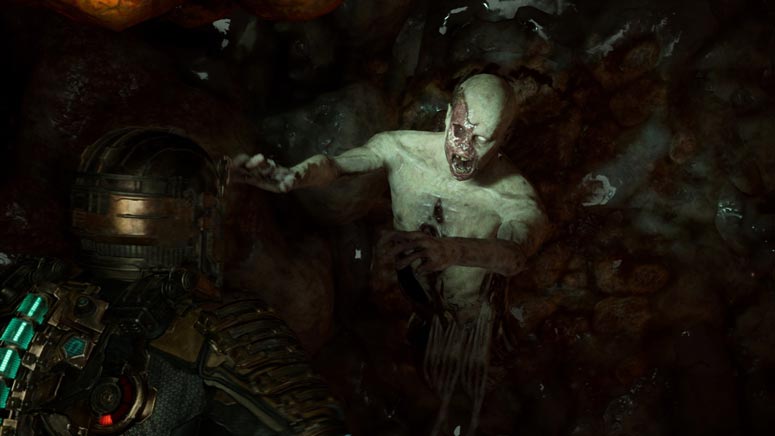 Mekanik pertempuran dalam Dead Space Remake free download setup untuk PC