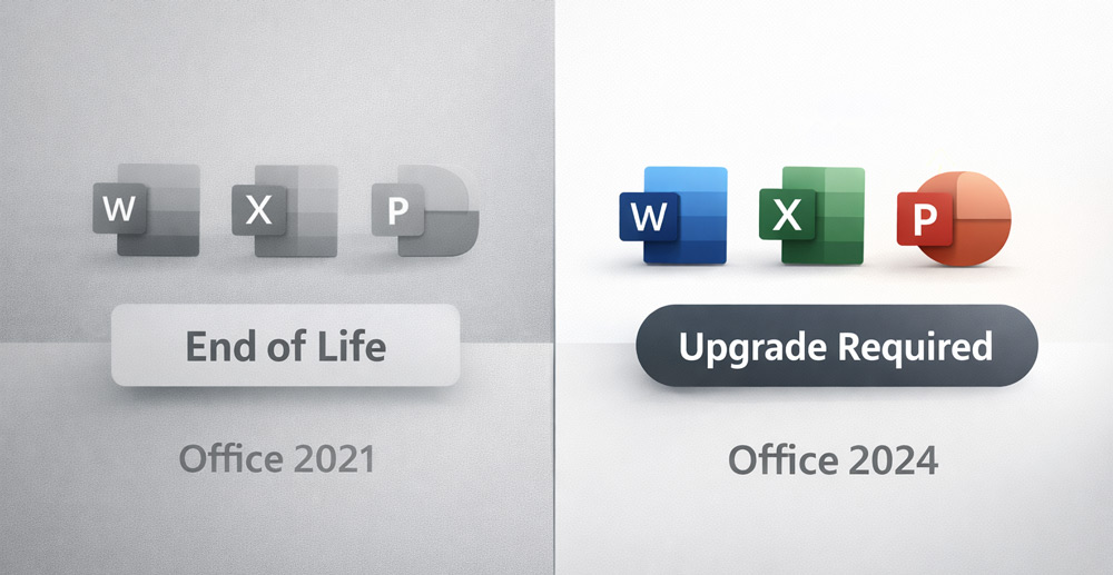 Microsoft Office 2021 end-of-life dan upgrade ke Office 2024