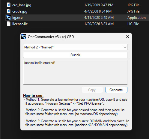 OneCommander Pro Keygen Activation