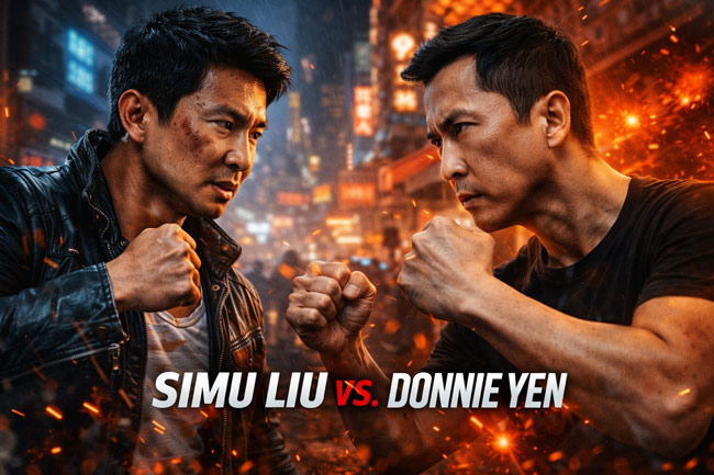 Simu Liu vs Donnie Yen dalam adegan duel live action bergaya Sleeping Dogs