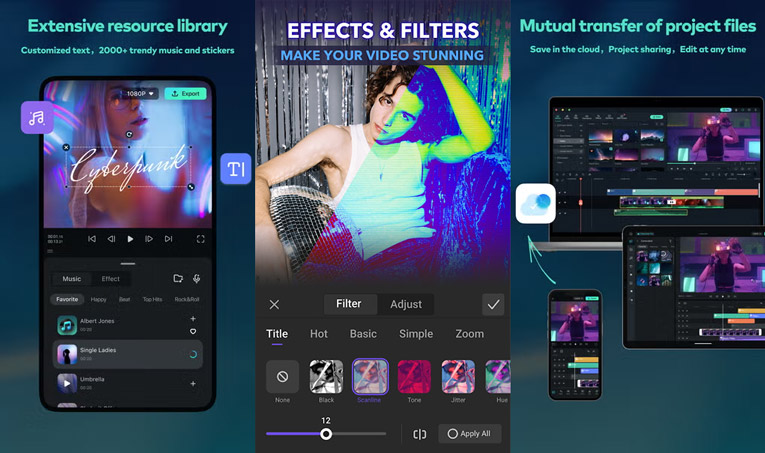 Filmora Video Editor APK v14.8.20 premium features unlocked for Android smartphones