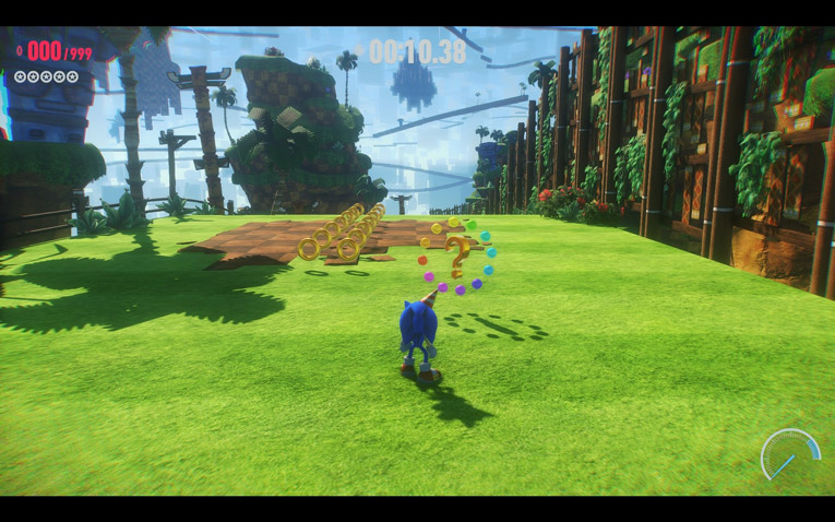 Sonic Frontiers v1.42 Full Crack Tampilan Level Cyberspace