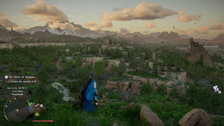Crimson Desert PC Gameplay - Exploring the open world environment.