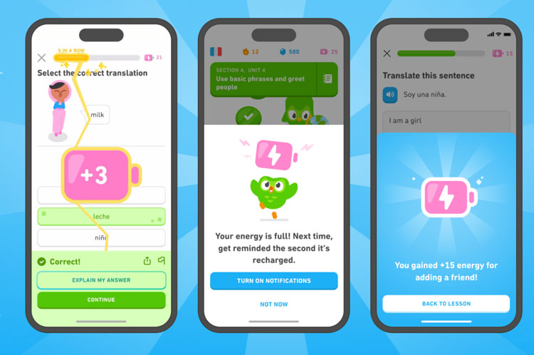 Duolingo Mod APK Premium Features Unlocked