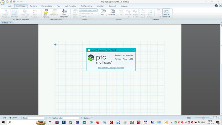 PTC Mathcad Prime 11 License Activation Screenshot